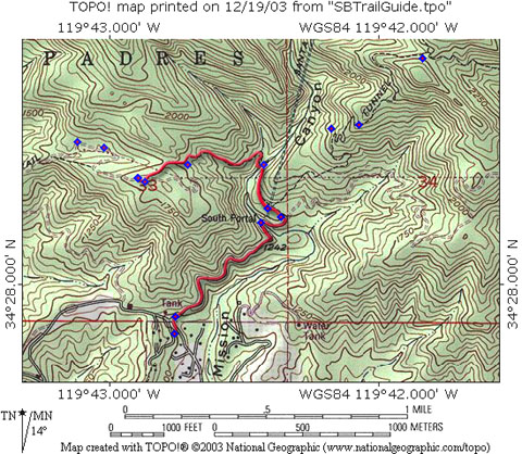 Inspiration Point Map